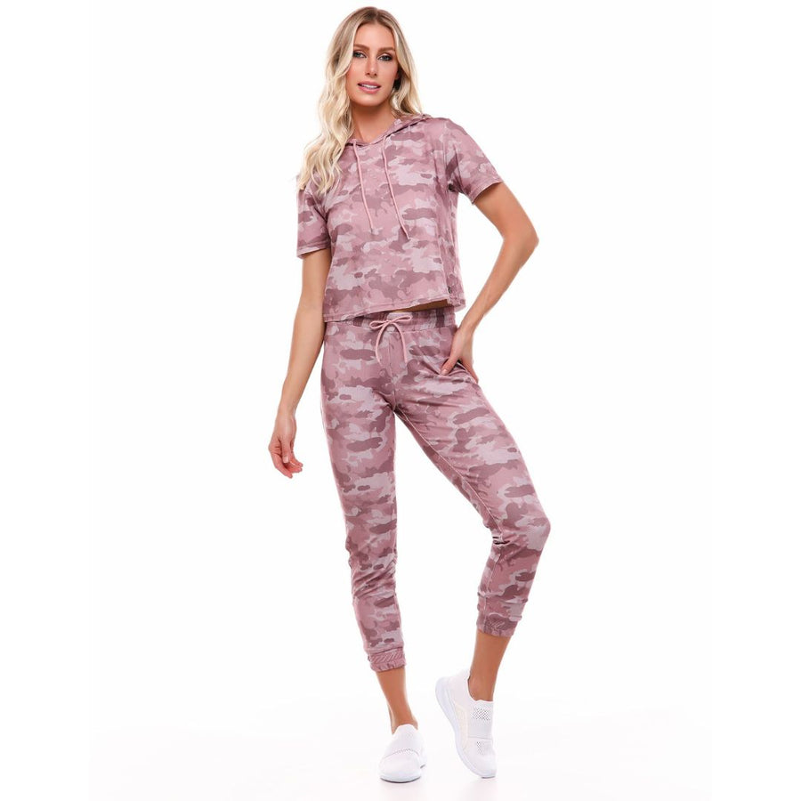 Jogger Atlantica Camuflado Rose Jeans  - VESTEM