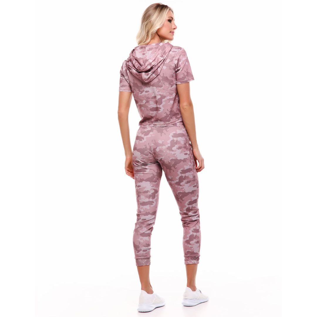 Jogger Atlantica Camuflado Rose Jeans  - VESTEM