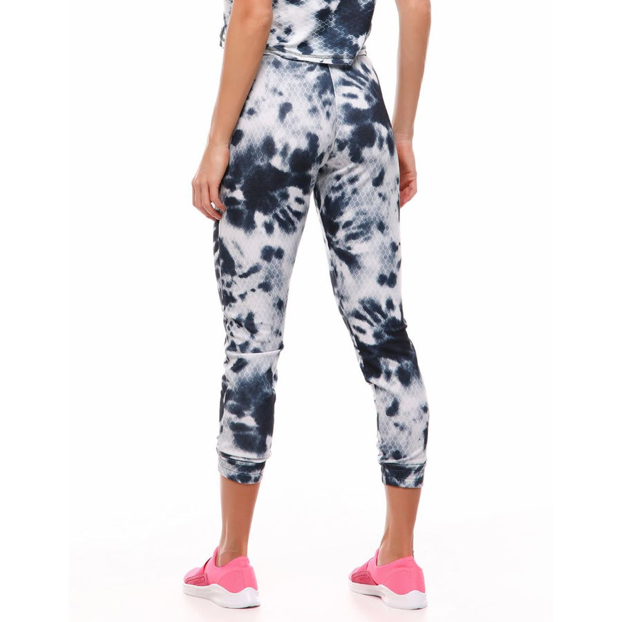 Jogger Atlantica Camuflado Tie Dye Negro Blanco - VESTEM