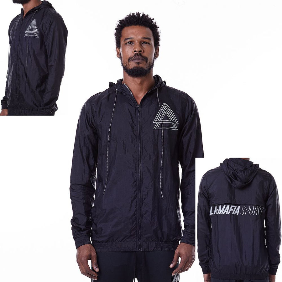 Cortaviento Sports negro