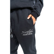 Conjunto Poleron y Jogger Negro