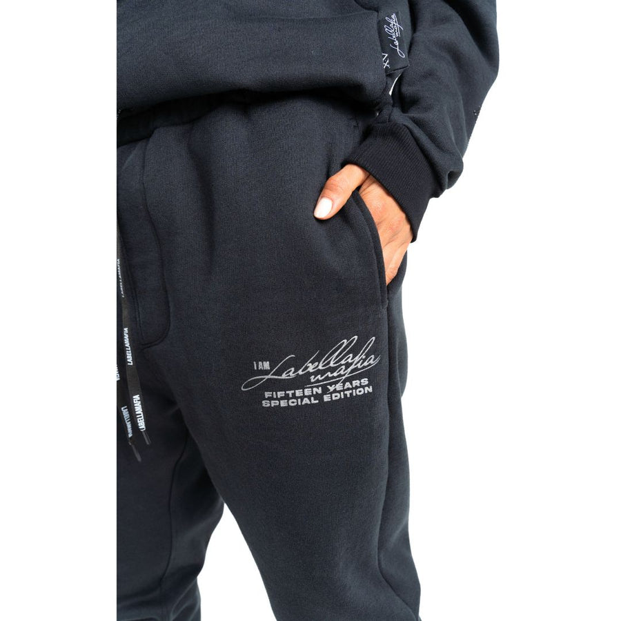 Conjunto Poleron y Jogger Negro