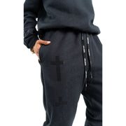 Conjunto Poleron y Jogger Negro