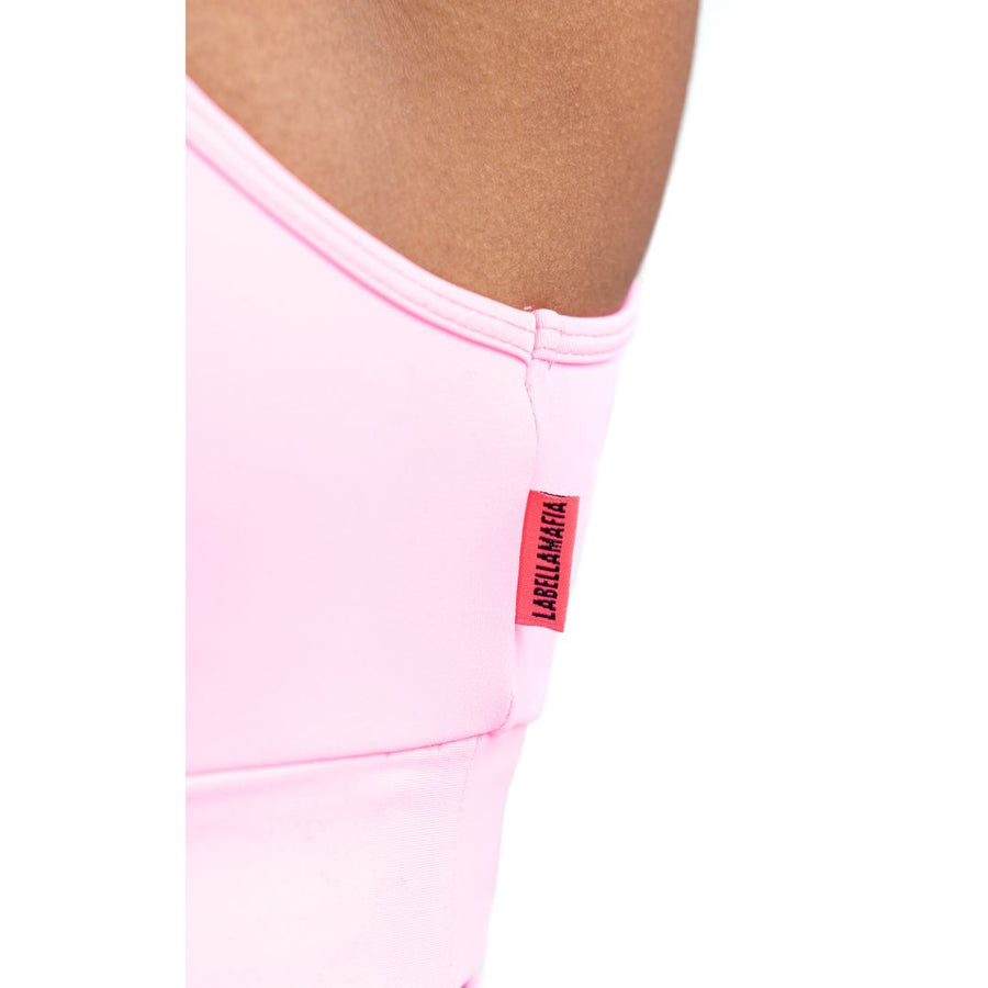 Conjunto Top y Biker Beach Sport Rosa