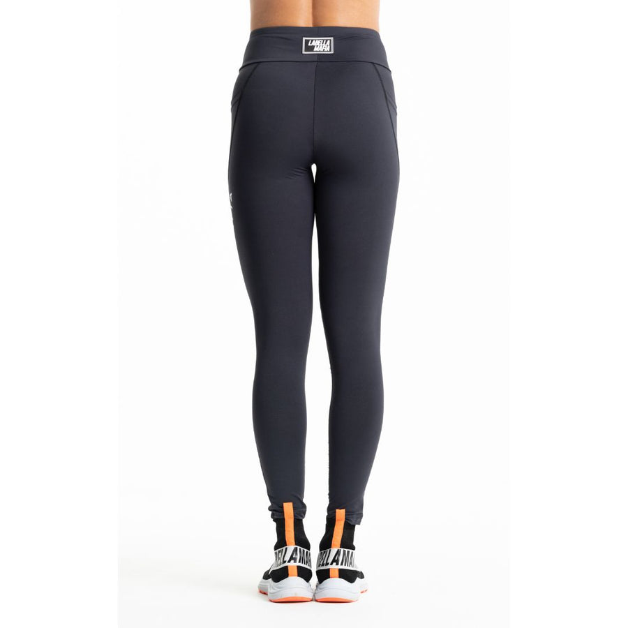 Legging Dopamina Negra-Gris