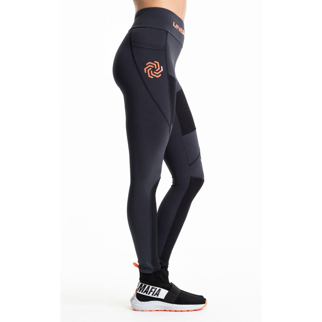 Legging Dopamina Negra-Gris