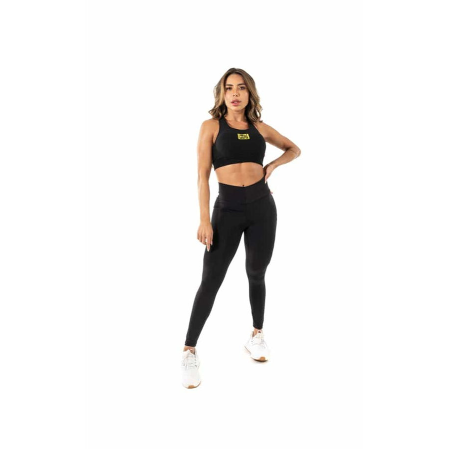 Leggings Flame Negro