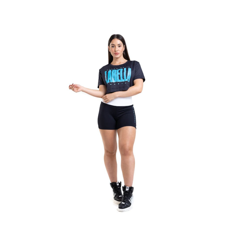 Cropped Acqua Negro