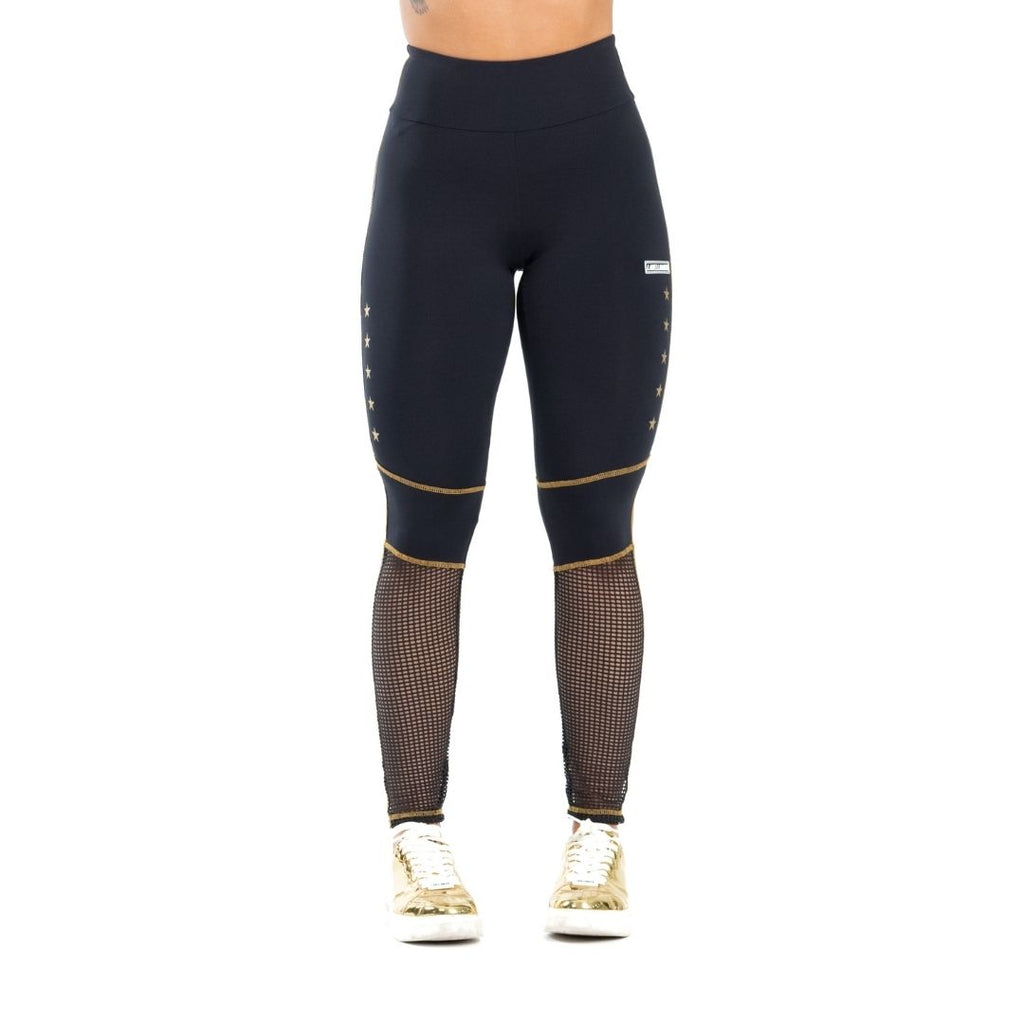 Legging Boxer Negro Estrellas – Labellamafia Chile