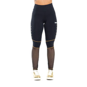 Legging Boxer Negro Estrellas