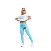 Cropped Acqua Blanco
