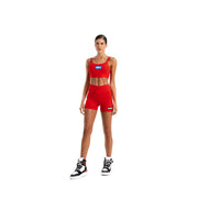 Conjunto Top y short Biker GO ON Rojo