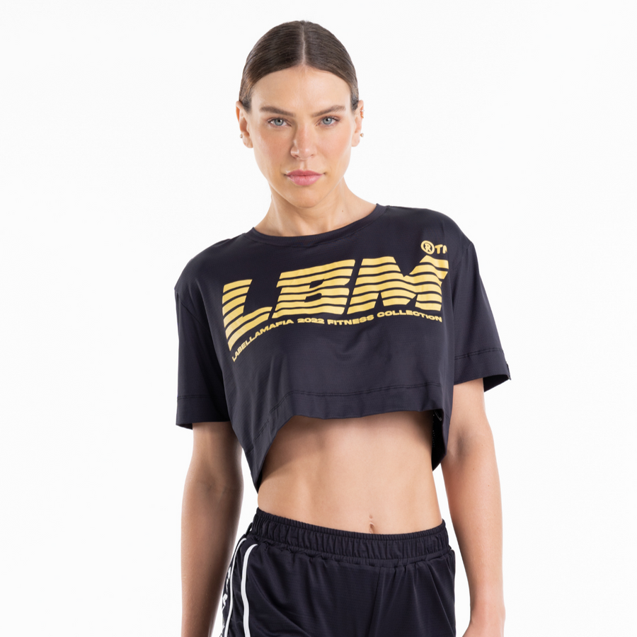 Cropped Power Negro LBM