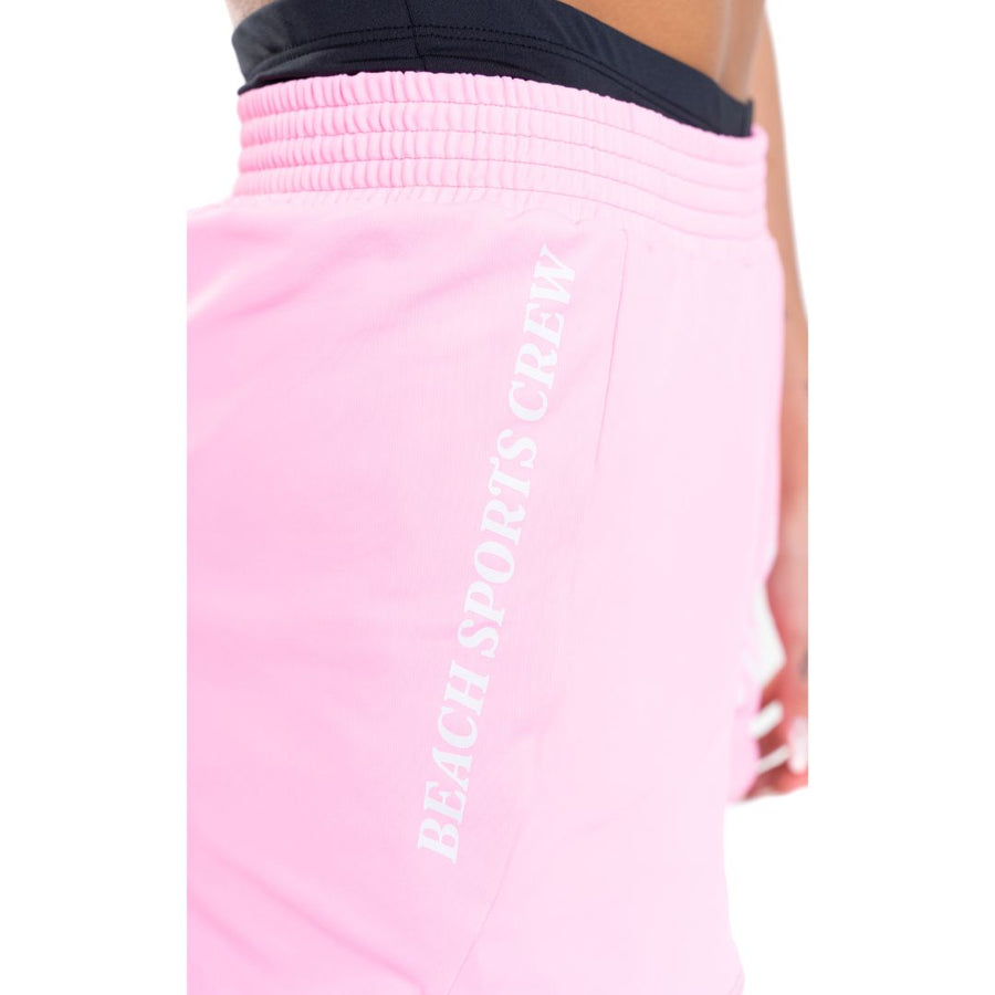 Short Dupla Face Beach Sports Rosa