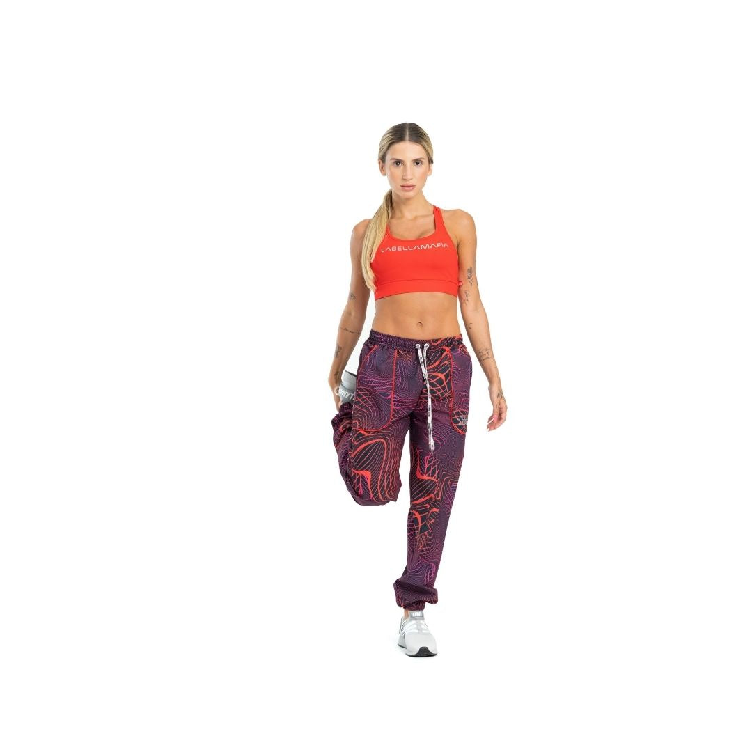 Conjunto Top y Jogger Wake Up Estampado