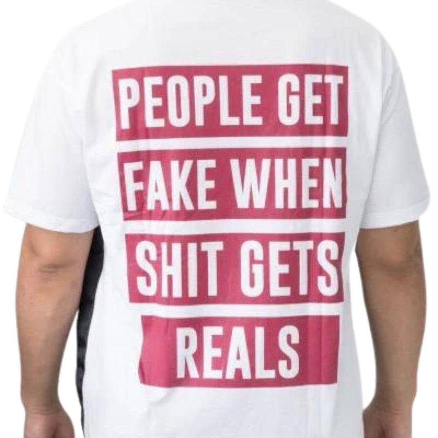 Polera People get Fake when Shit Gets Reals