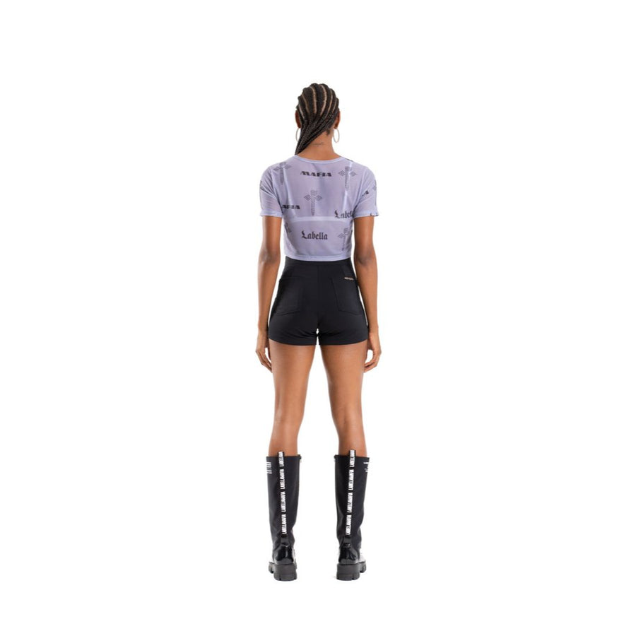 Cropped y Top Lunatic Estampado
