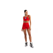 Conjunto Top y short Biker GO ON Rojo
