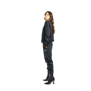 Conjunto Poleron y Jogger Negro
