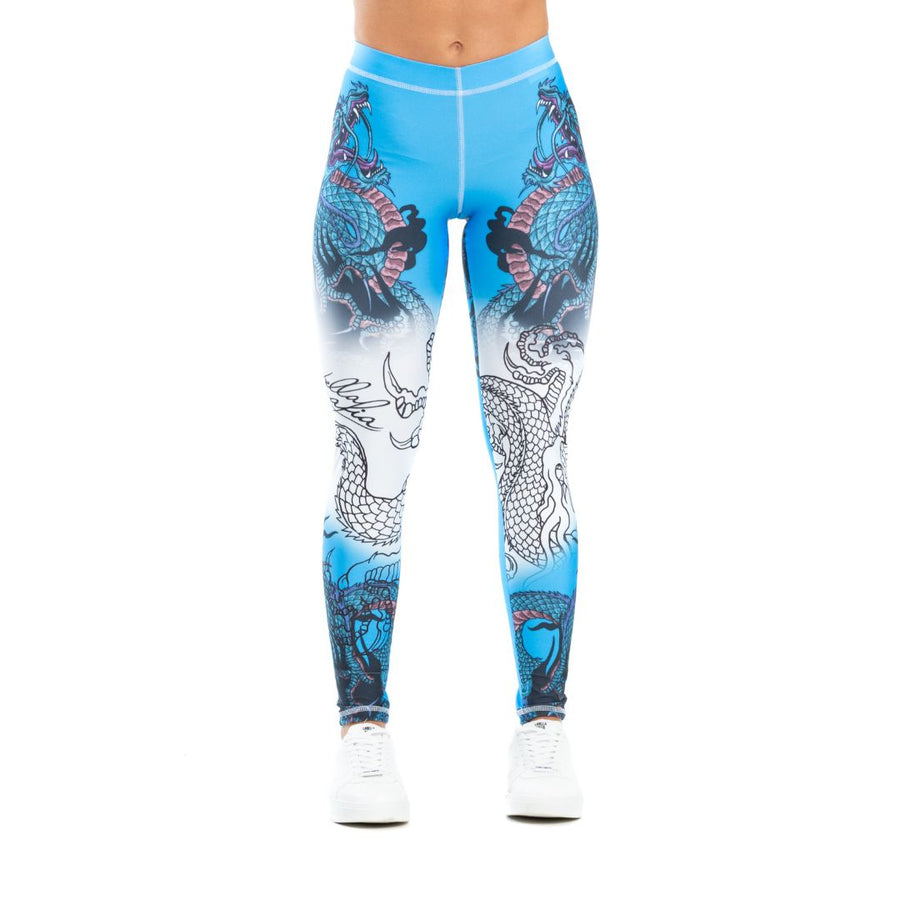 Legging Hardcore Ladies Estampada Celeste