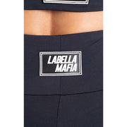 Legging Dopamina Negra-Gris
