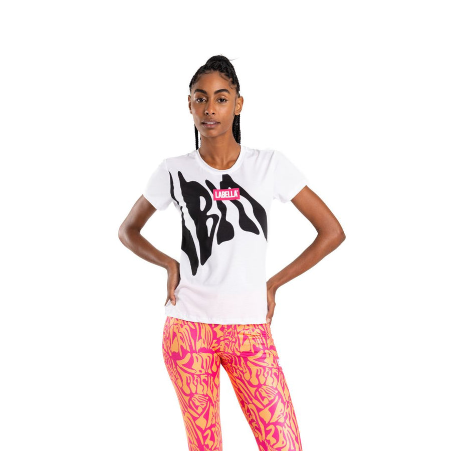 Polera Psycle Waves Blanca