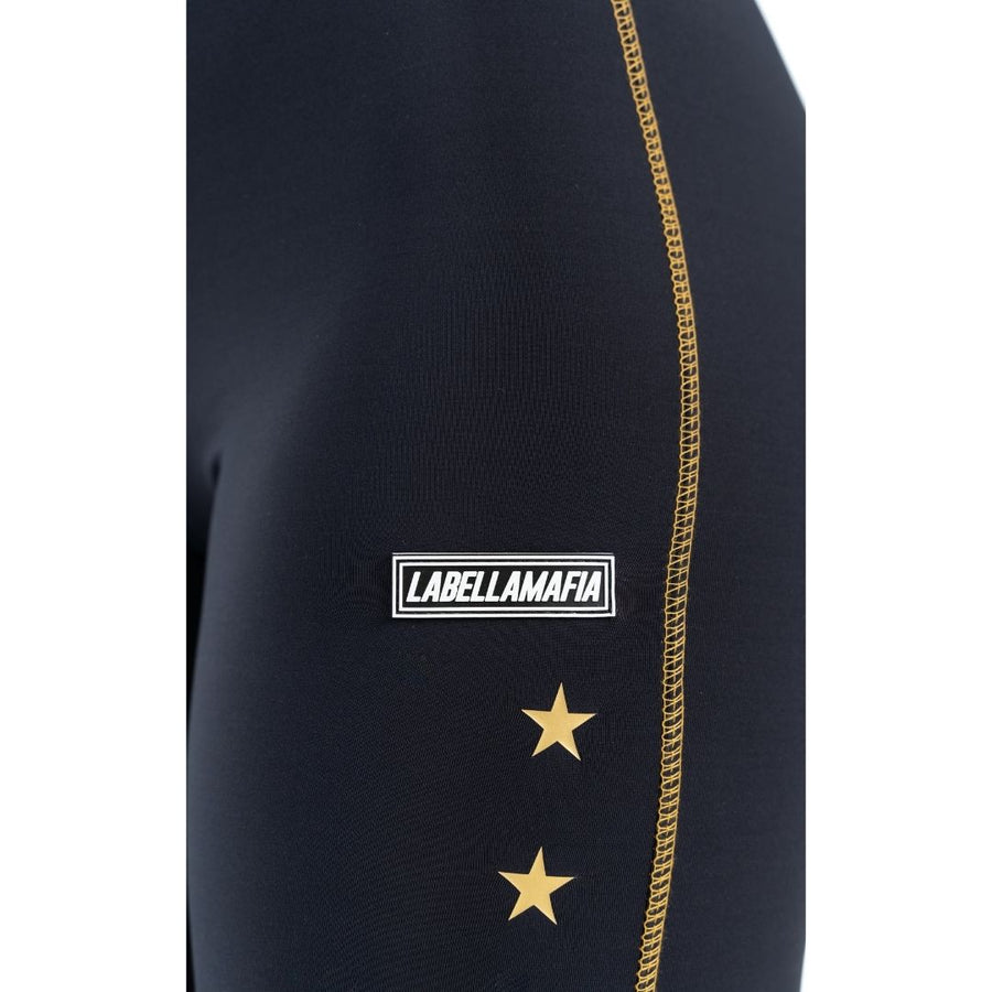 Legging Boxer Negro Estrellas