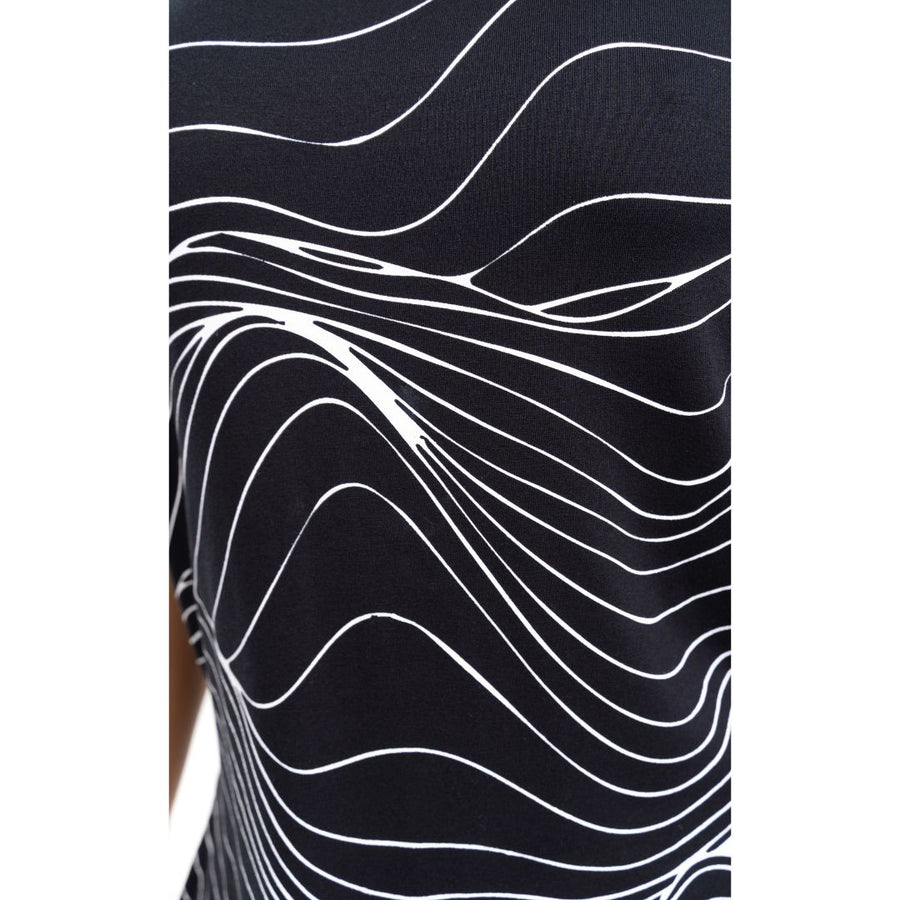 Polera Waves Negro