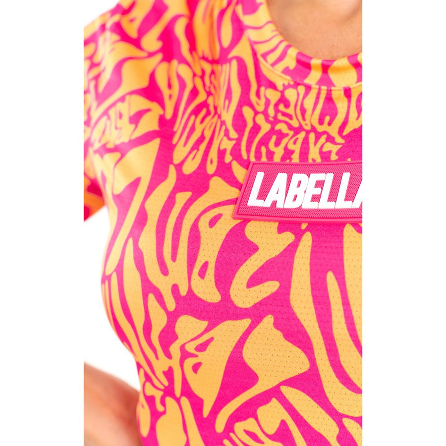 Polera Psycle Waves Estampada