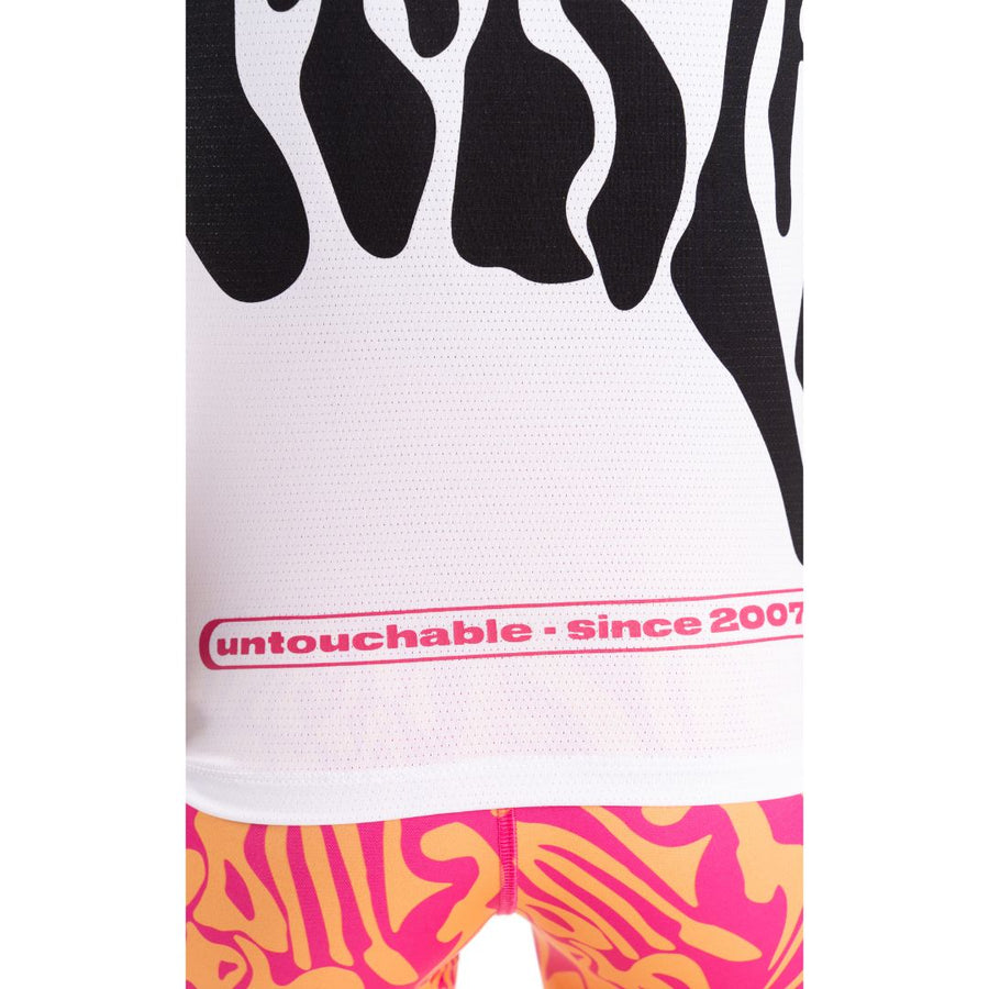 Polera Psycle Waves Blanca