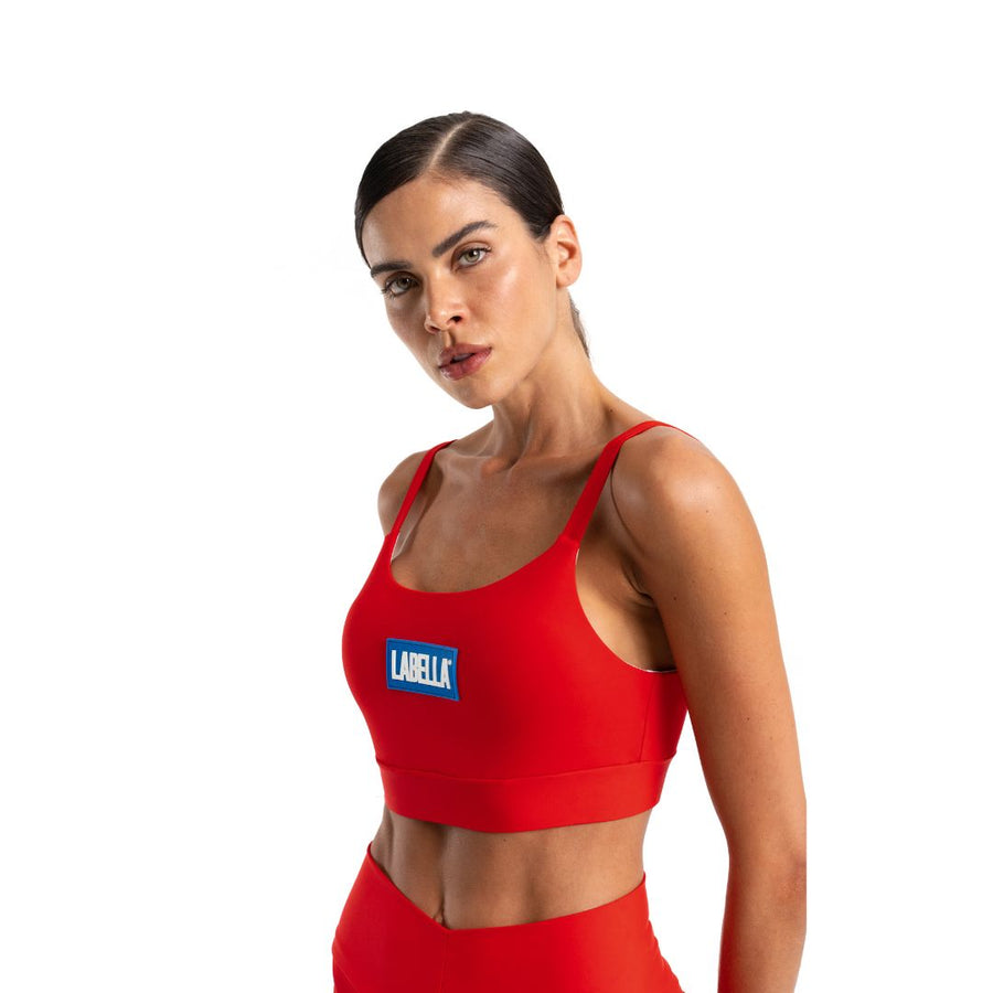 Conjunto Top y short Biker GO ON Rojo