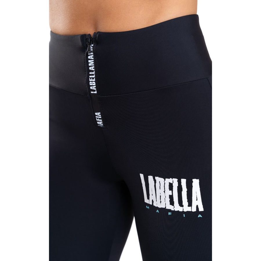 Leggings Acqua Negro