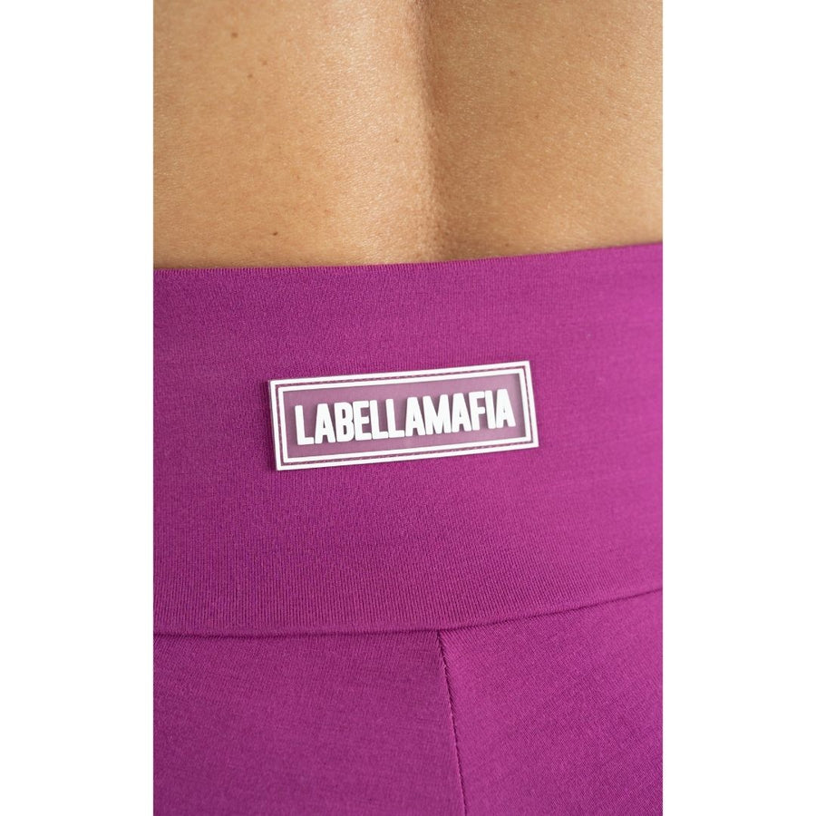 Conjunto Polera y Short Blanco y Fucsia