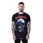 Polera Negra - Estampado Calavera